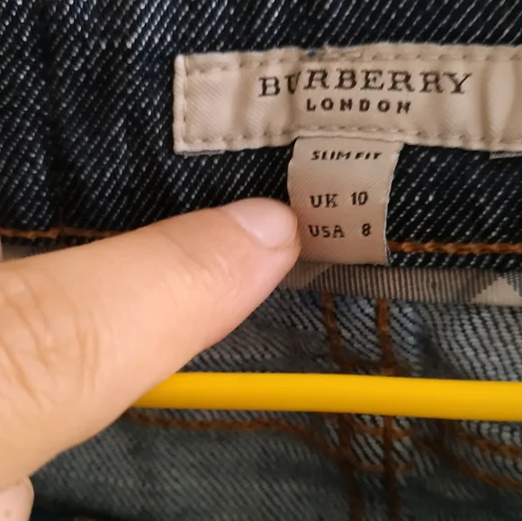 Burberry London Denim Skirt (With tag) - Picture 3 of 12